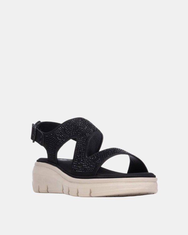 Sandalias Abiertas Mujer XTI Negro 145399