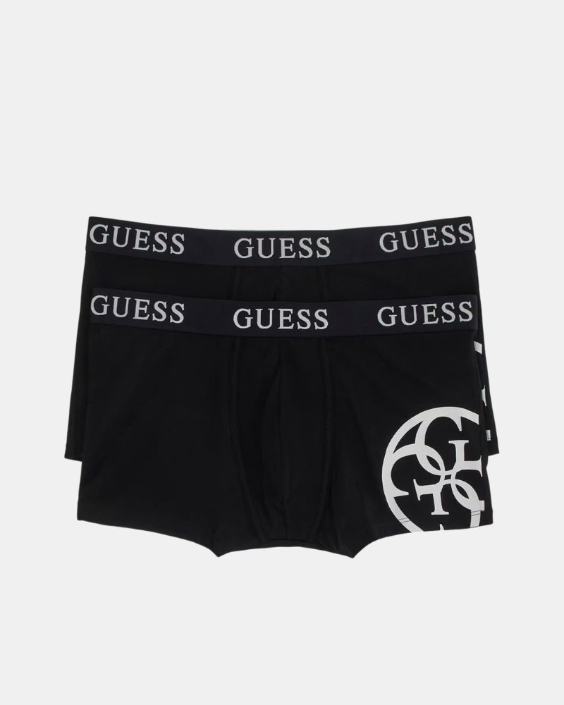 Cueca boxer masculina GUESS Preto U4RG04 K6YW0 95 Pack de 3 Trunk