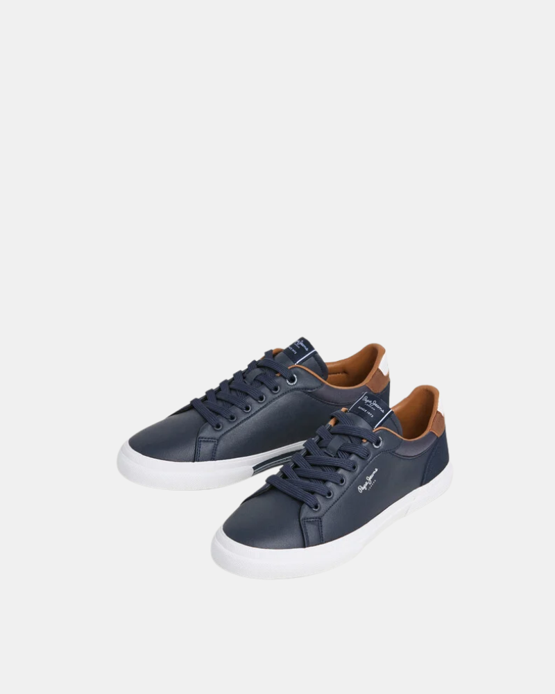 Ténis Baixos Infantis PEPE JEANS Azul PBS30569 KENTON COURT
