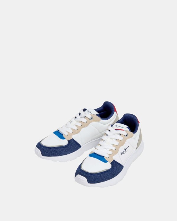 Zapatillas Bajas Infantil PEPE JEANS Blanco PBS400009 TEAGAN BASS