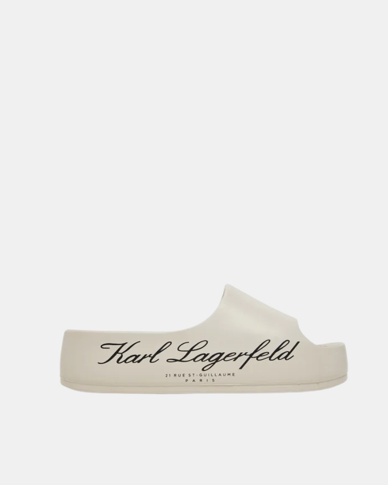 Sandalias Chancletas Mujer Karl Lagerfeld Nude KL86000 KOBO II