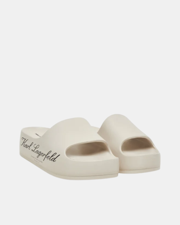Sandalias Chancletas Mujer Karl Lagerfeld Nude KL86000 KOBO II