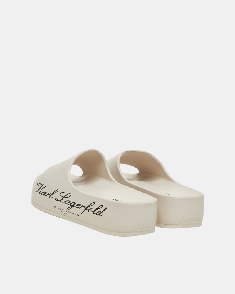 Sandalias Chancletas Mujer Karl Lagerfeld Nude KL86000 KOBO II