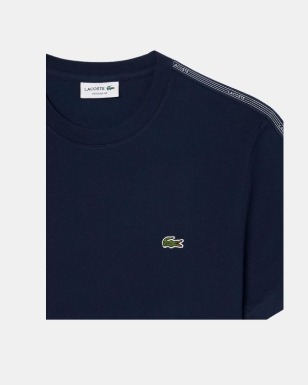 Camisetas Manga corta Hombre LACOSTE Azul TH0888