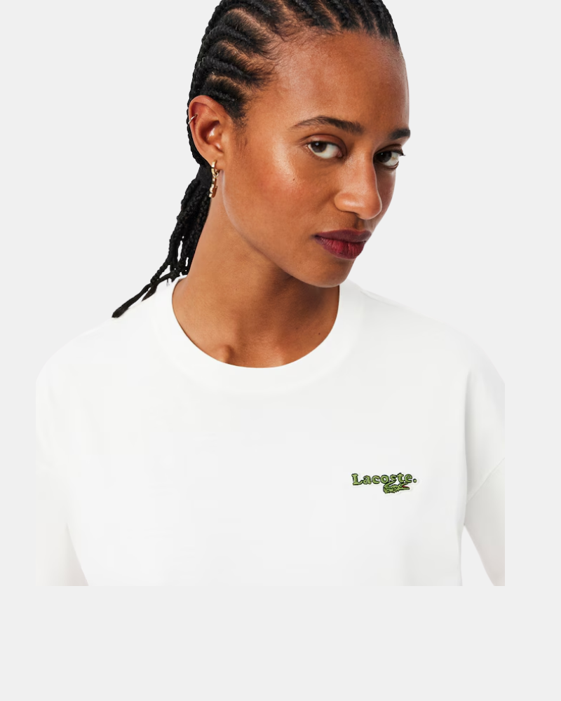 Camisetas Manga corta Mujer LACOSTE Blanco TF7605
