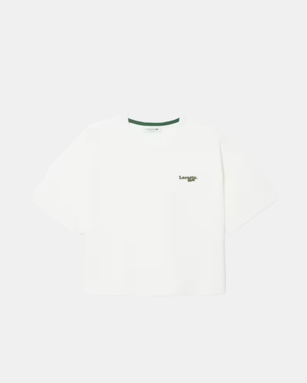 Camisetas Manga corta Mujer LACOSTE Blanco TF7605