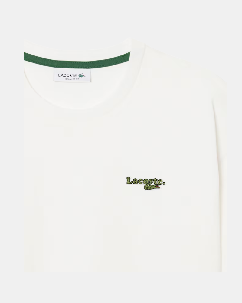 Camisetas Manga corta Mujer LACOSTE Blanco TF7605