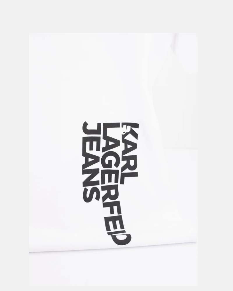 Camisetas de manga curta Homem Karl Lagerfeld Branco B2M17047