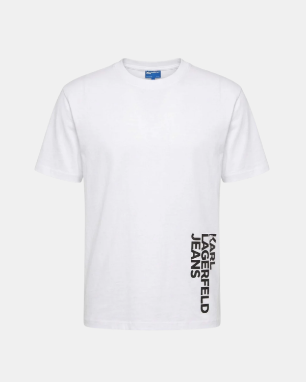 Camisetas de manga curta Homem Karl Lagerfeld Branco B2M17047