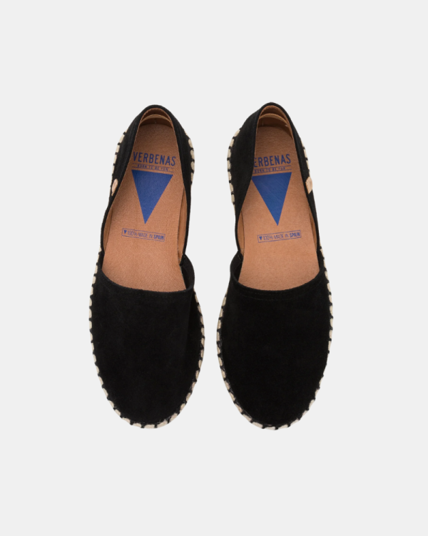 Sapatos Alpercatas Mulher Verbenas Preto CARMEN
