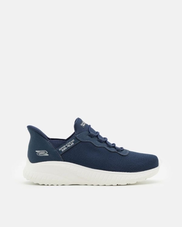 Sapatilhas de Homem SKECHERS Azul 118300 SLIP-INS BOBS SPORT SQUAD CHAOS