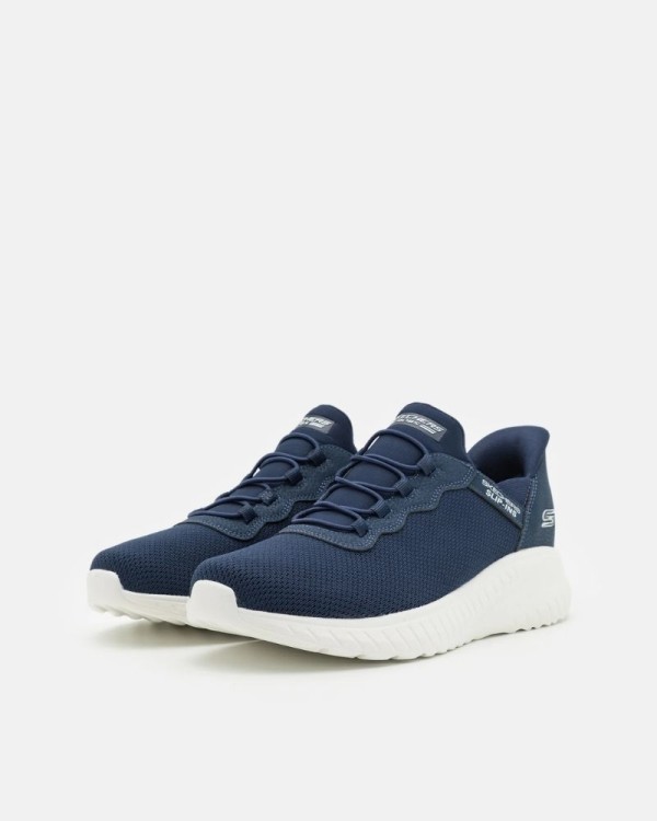Sapatilhas de Homem SKECHERS Azul 118300 SLIP-INS BOBS SPORT SQUAD CHAOS