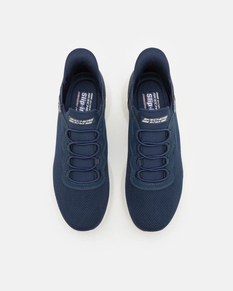 Sapatilhas de Homem SKECHERS Azul 118300 SLIP-INS BOBS SPORT SQUAD CHAOS
