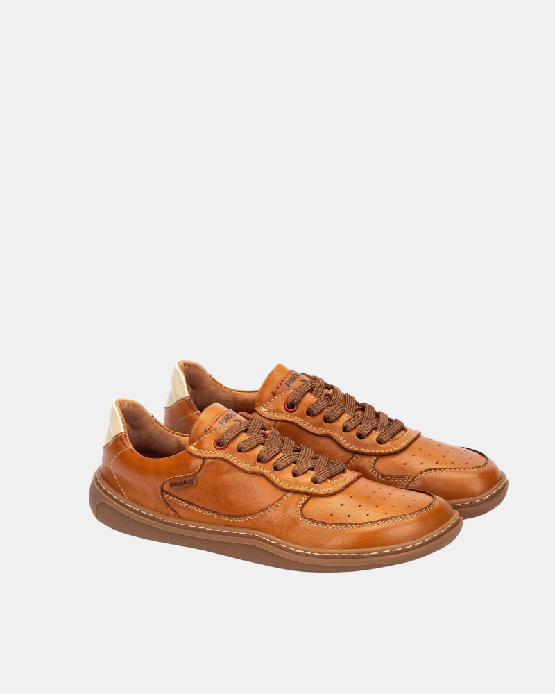 Sapatos Barefoot Homem PIKOLINOS Castanho ARANJUEZ