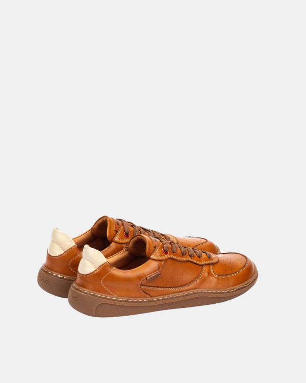 Sapatos Barefoot Homem PIKOLINOS Castanho ARANJUEZ