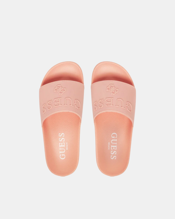 Sandálias Chinelos Mulher GUESS Laranja E5GZ07 BB00F