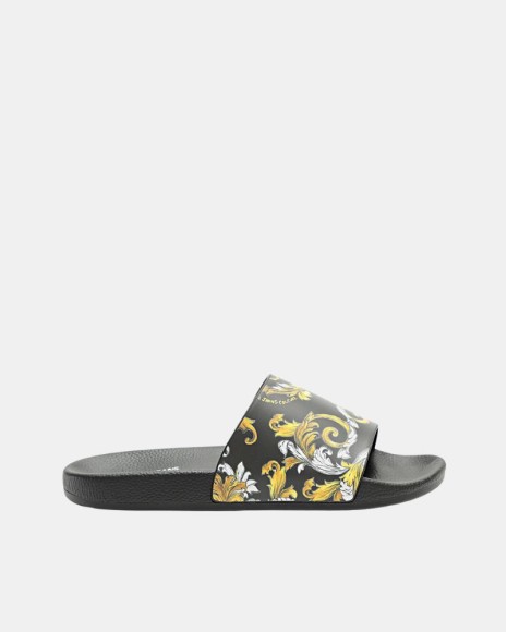 Sandálias Chinelos Homem Versace Preto 78YA3SQ4 ZS365