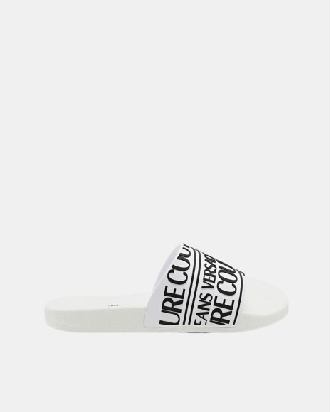 Sandálias Chinelos Homem Versace Branco 78YA3SQ1 71352