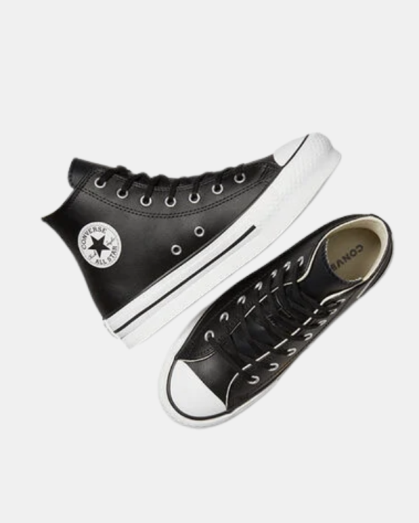 Ténis Altos Infantis CONVERSE Preto A01015C CHUCK TAYLOR ALL STAR LIFT