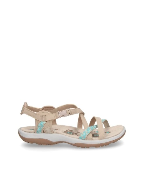 Sandalias Mujer SKECHERS Taupe 40955 REGGAE SLIM VACAY