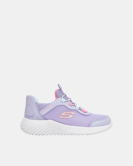 Zapatillas Infantil SKECHERS Morado 303585L SLIP INS BOUNDER SIMPLE CUTE