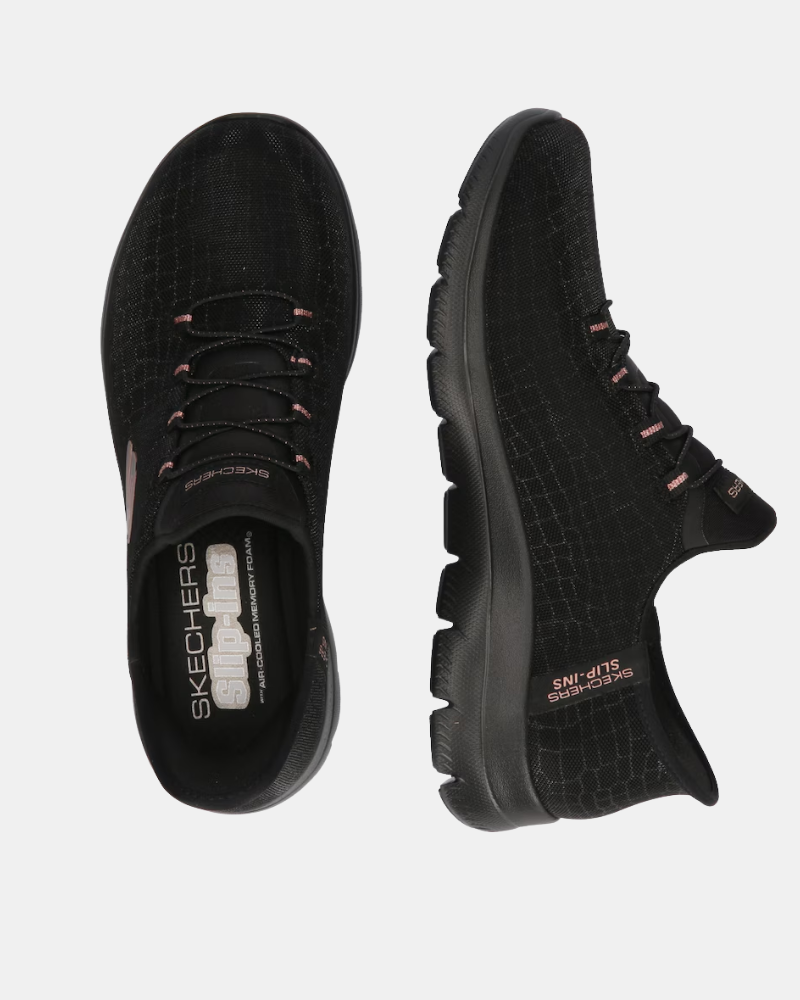 Ténis Mulher SKECHERS Preto 150128 SLIP INS SUMMITS CLASSY NIGHT