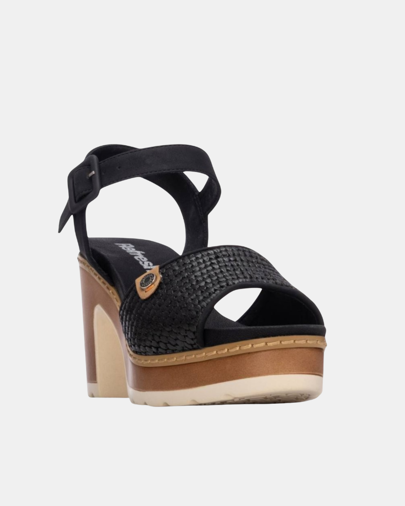 Sandalias Mujer REFRESH Negro 175281
