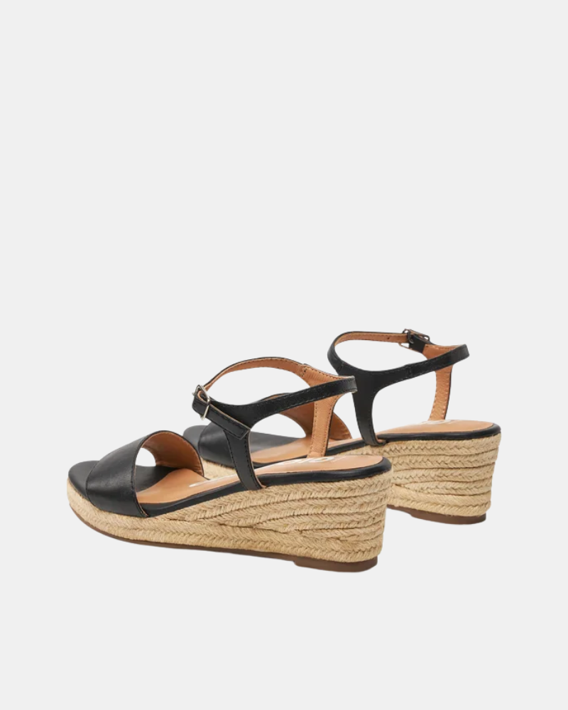 Sandalias Alpargatas Mujer GIOSEPPO Negro 71701 P YALAHA