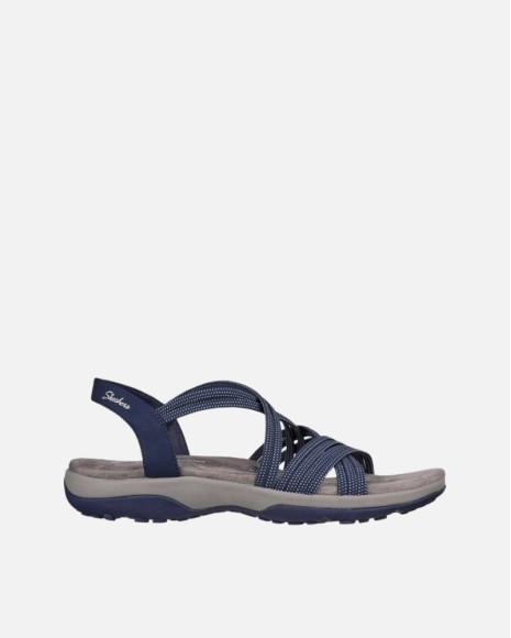 Sandálias Chinelos Mulher SKECHERS Azul 163117 REGGAE SLIM