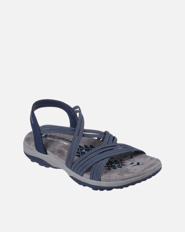 Sandálias Chinelos Mulher SKECHERS Azul 163117 REGGAE SLIM