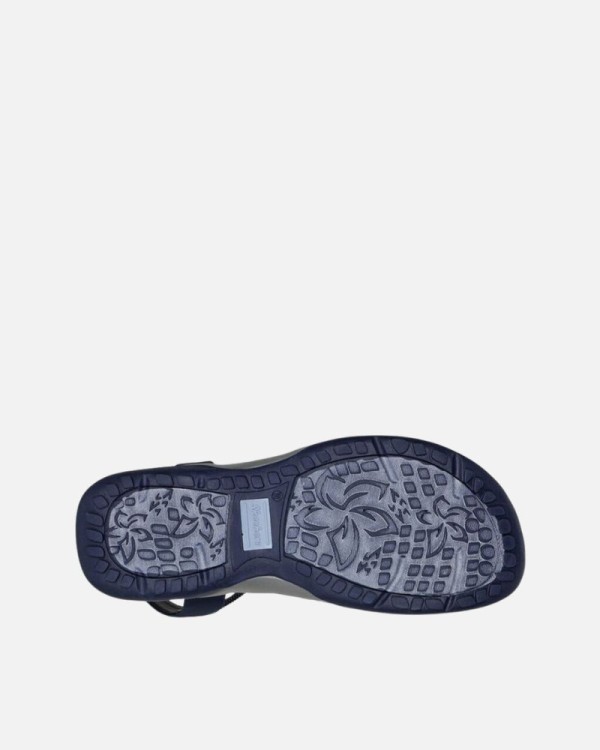 Sandálias Chinelos Mulher SKECHERS Azul 163117 REGGAE SLIM
