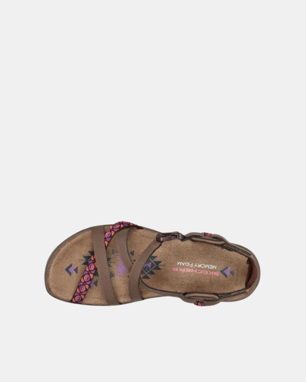 Sandálias Mulher SKECHERS Castanhas 40955 REGGAE SLIM VACAY
