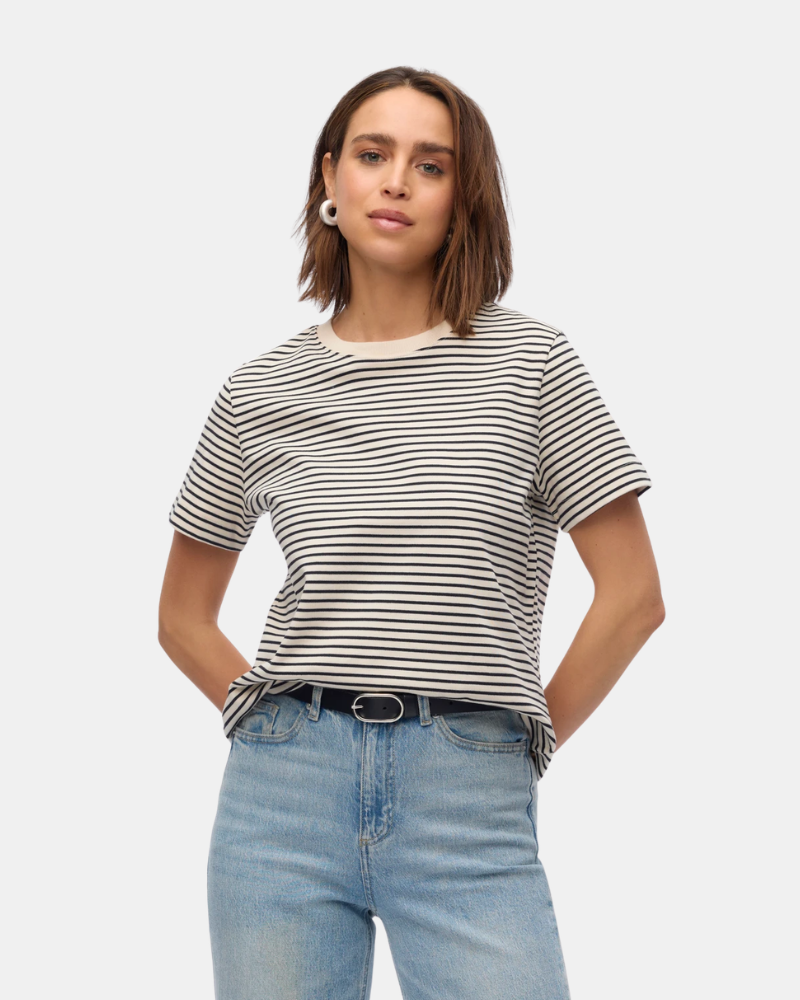 Camisetas Manga corta Mujer VERO MODA Multicolor 10304587 JADA