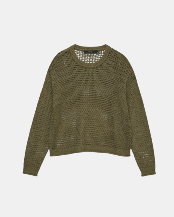 Camisola de manga comprida Mulher VERO MODA Verde 10340125 CHARLENE