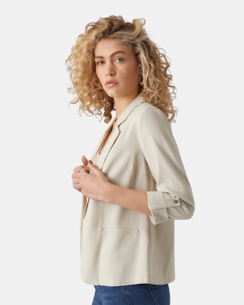 Jersey Manga larga Mujer VERO MODA Beige 10279700 JESMILO