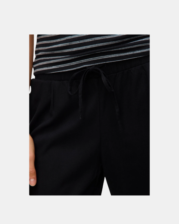Calças Compridas Mulher VERO MODA Preto 10279691 JESMILO