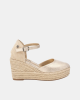 Sandalias Alpargatas Mujer REFRESH Oro 172782