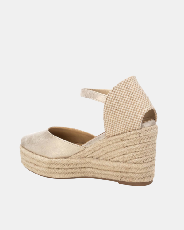 Sandalias Alpargatas Mujer REFRESH Oro 172782