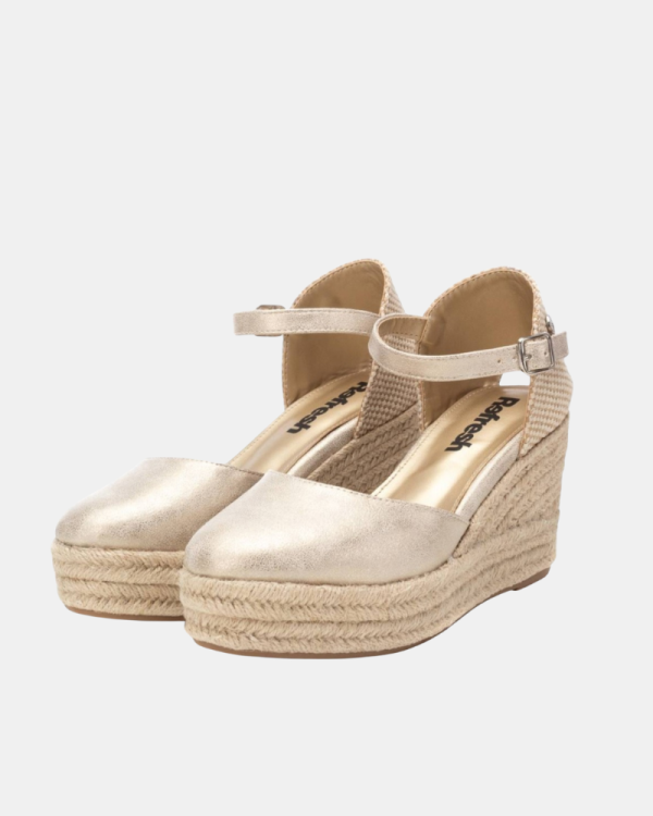 Sandalias Alpargatas Mujer REFRESH Oro 172782