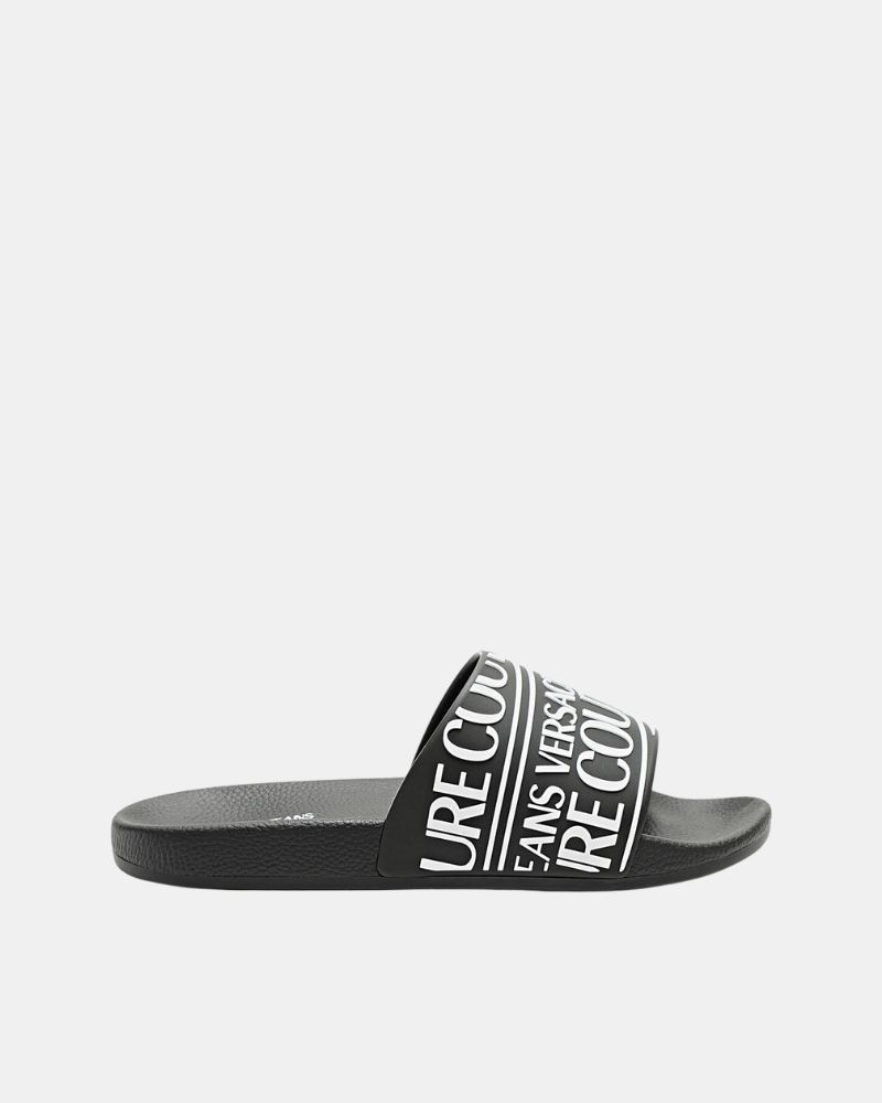 Sandalias Chancletas Hombre Versace Negro 78YA3SQ1 71352