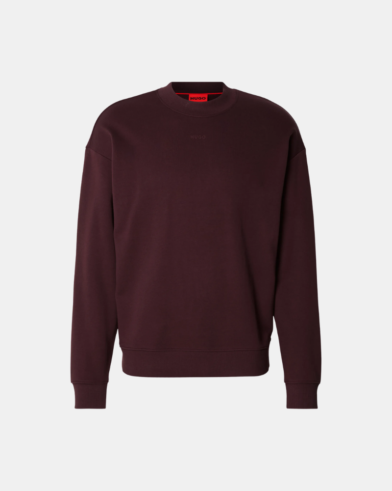 Sudaderas Manga larga Hombre HUGO Marrón 50525892 DAPOCREW