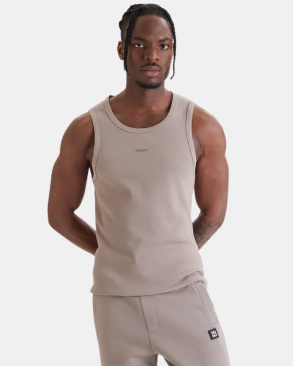 Camisetas Top Homem HUGO Castanho 50563744 DAPOTA