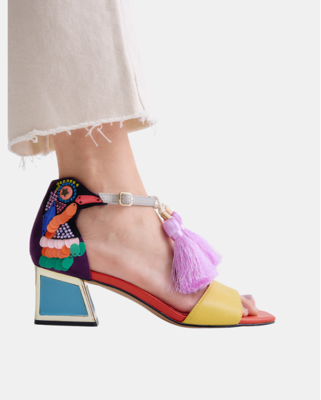 Sandalias Fiesta Mujer EXE Multicolor LUISA 310
