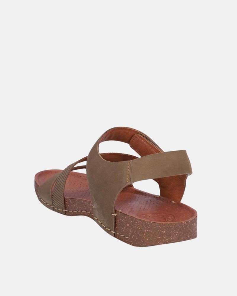 Sandalias Abiertas Mujer CORONEL TAPIOCCA Taupe C726 56