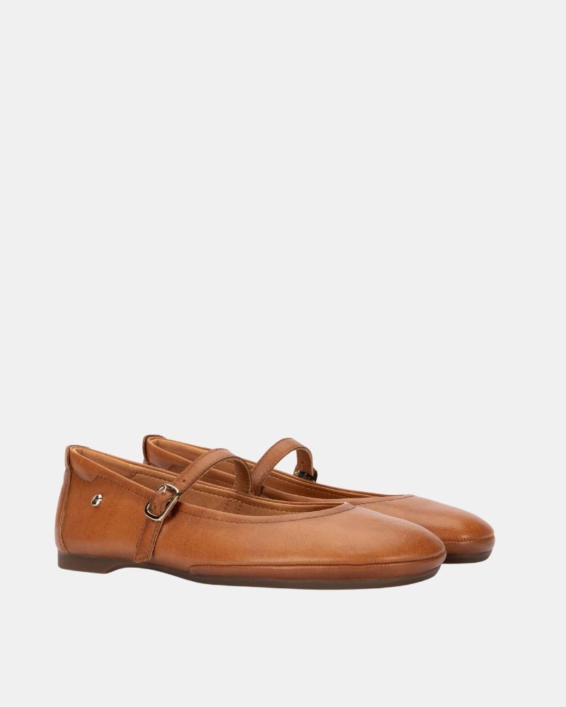 Sapatos Bailarinas Mulher PIKOLINOS Castanho CARMONA W2S 2631CO