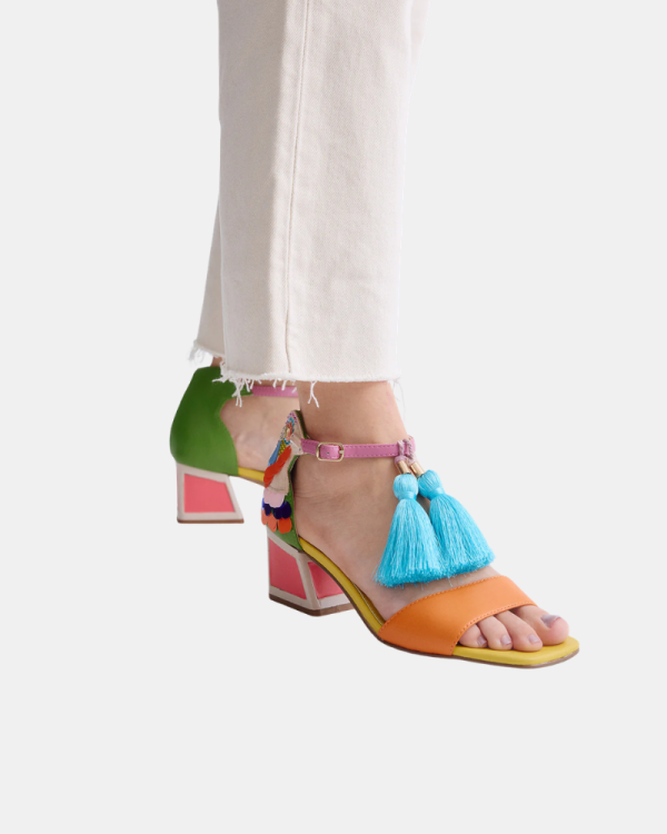 Sandalias Fiesta Mujer EXE Multicolor LUISA 310