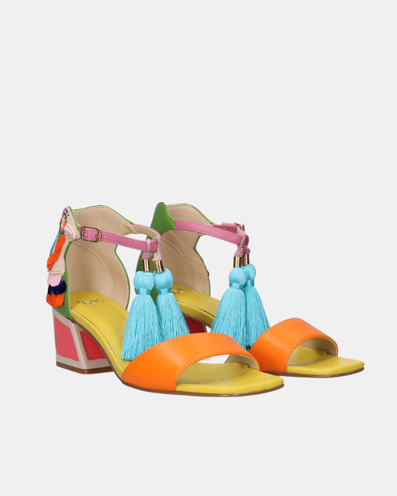 Sandalias Fiesta Mujer EXE Multicolor LUISA 310