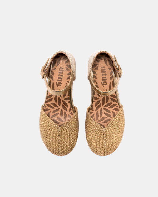 Zapatos Infantil MUSTANG Oro 40037
