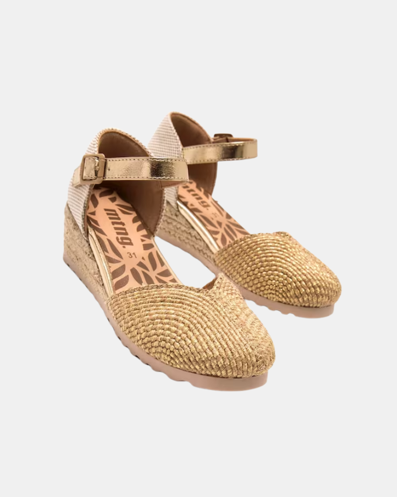 Zapatos Infantil MUSTANG Oro 40037