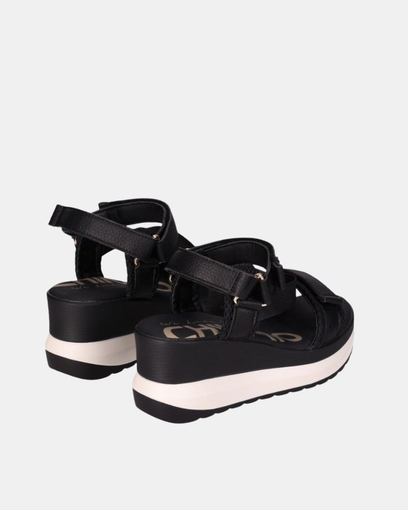 Sandalias Abiertas Mujer CHIKA 10 Negro ROCO 09